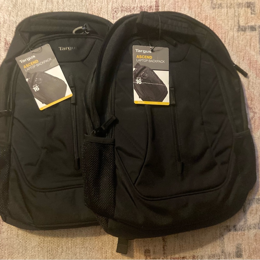 Targus 16” Ascend Backpack, Black (2 pk)